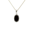 Aussie Triplet Opal Pendant In Sterling Silver