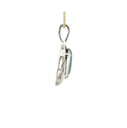 Pendant With Aussie Triplet Opal In Sterling Silver