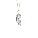 Triplet Opal Pendant In Sterling Silver