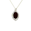 Triplet Opal Pendant In Sterling Silver