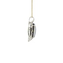 Triplet Opal Pendant In Sterling Silver