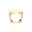 Rectangular Flat Top Ring In 9K Yellow Gold