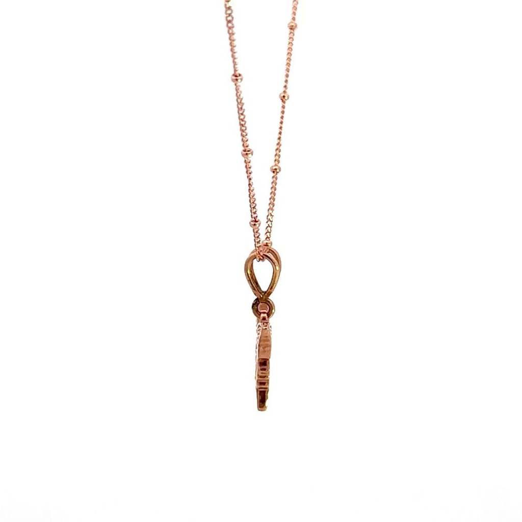 Ulysses Butterfly Pendant In 9K Rose Gold