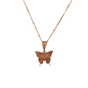 Ulysses Butterfly Pendant In 9K Rose Gold