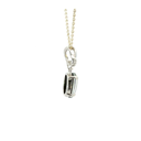 Opal (triplet) And Cubic Pendant In Sterling Silver