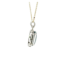 Triplet Aussie Opal Pendant In Sterling Silver