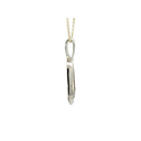 Aussie Double Opal Handcrafted Silver Pendant
