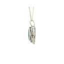 Aussie Triplet Opal Pendant Set In Sterling Silver