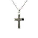 Simple Cross In Sterling Silver