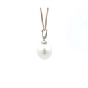 Freshwater Pearl Pendant In Sterling Silver