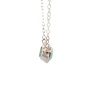 Chalcedony Necklace In Silver