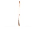Rose Gold Extender Chain Necklace 18K
