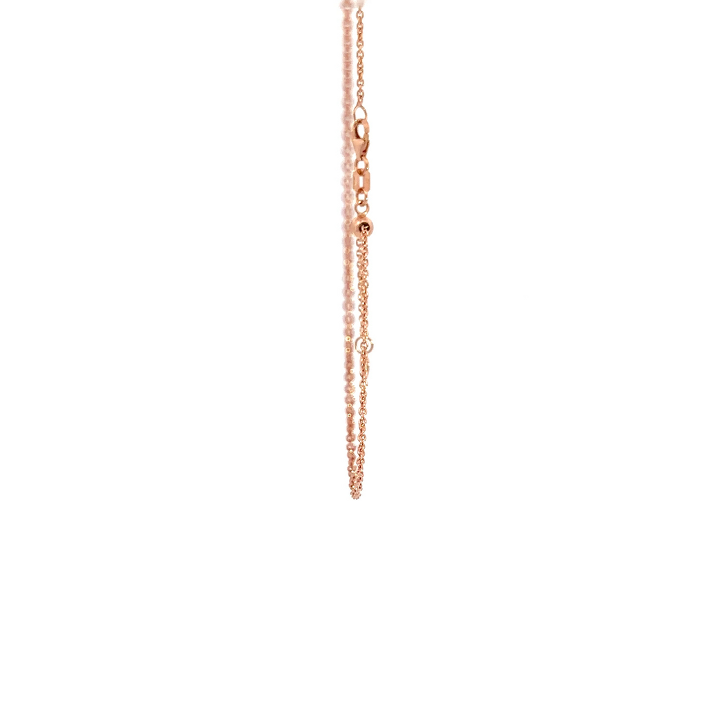 Extender Necklace In 9K Rose Gold