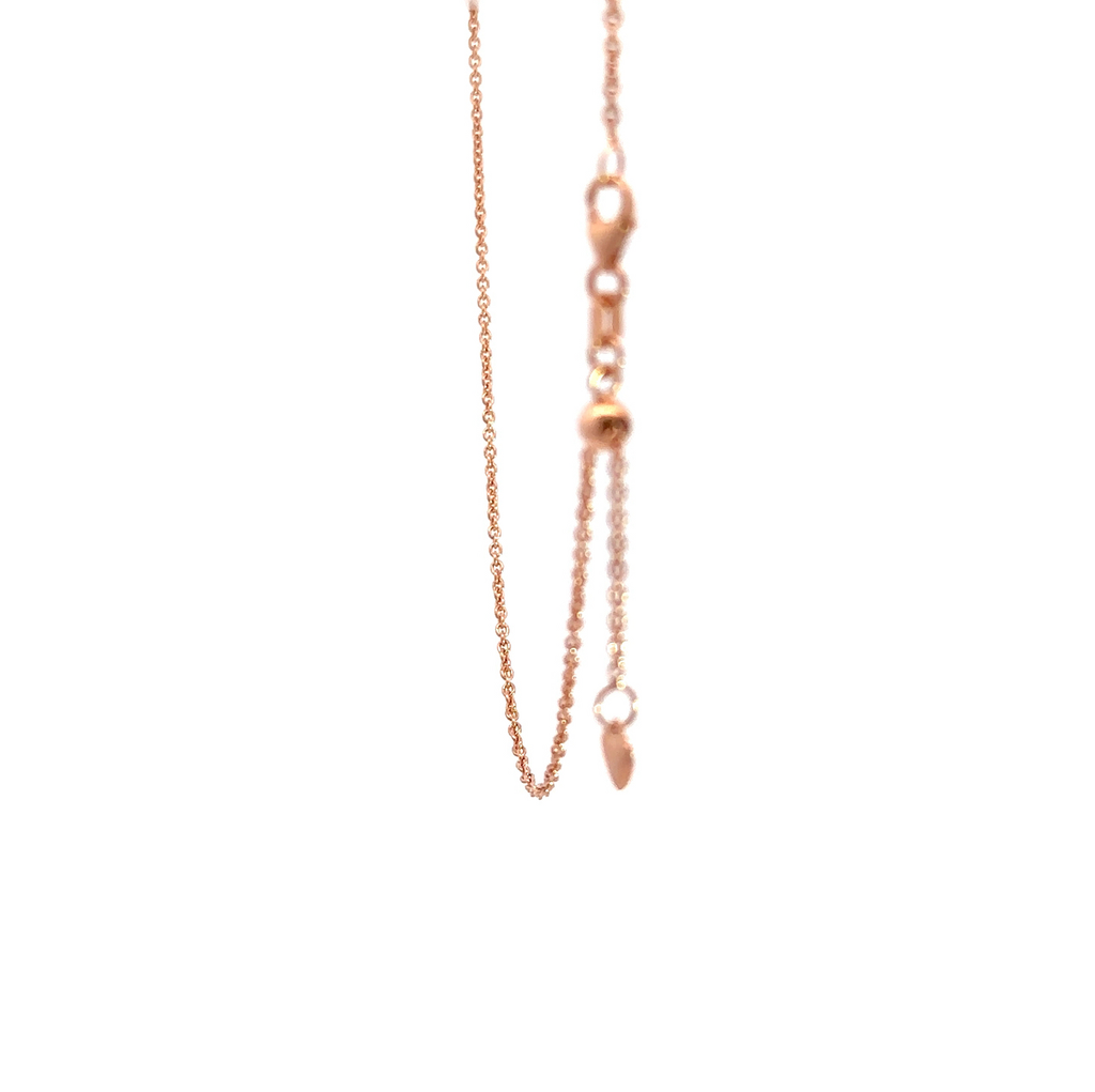 Extender Necklace In 9K Rose Gold