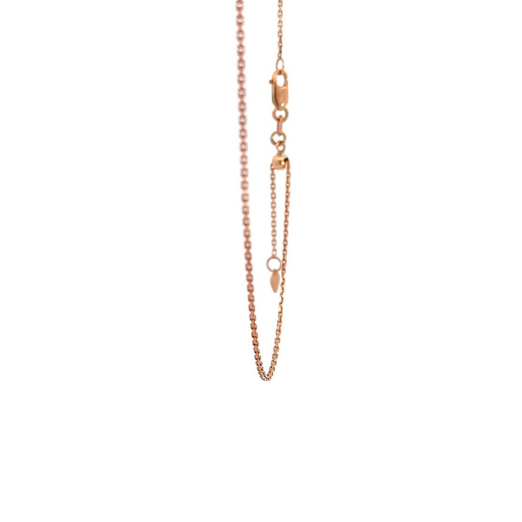 Extender Necklace In 9K Rose Gold 47cm