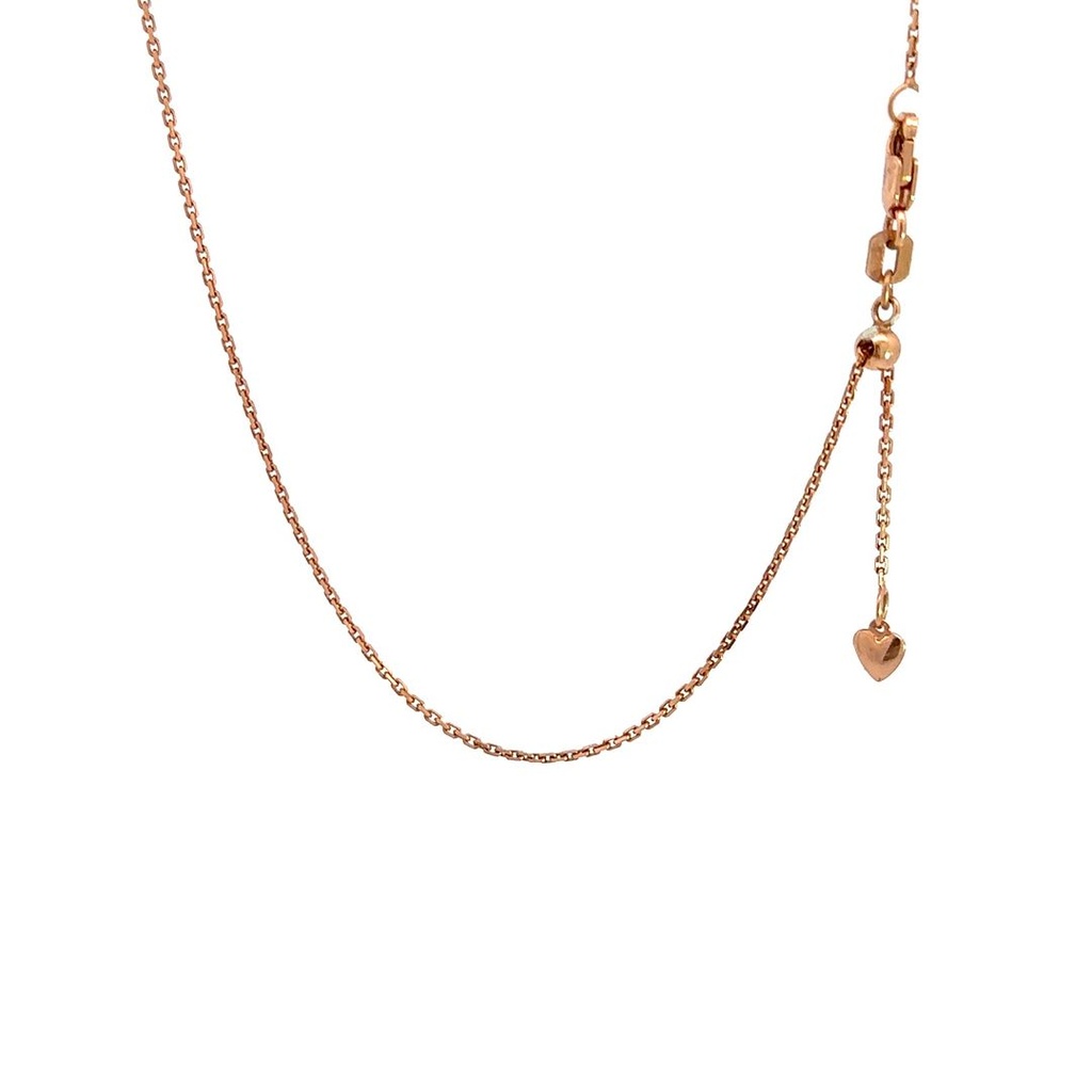Extender Necklace In 9K Rose Gold 47cm