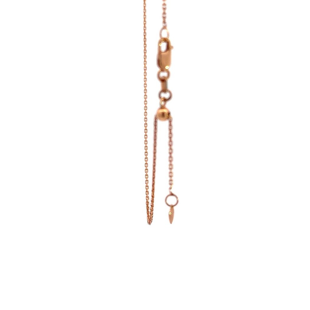 Extender Necklace In 9K Rose Gold 47cm