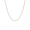 Cable Necklace In 9K Yellow Gold 40cm