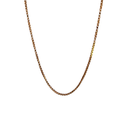 Box Link Necklace In 9K Yellow Gold