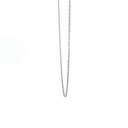 White Gold Necklace In 9K