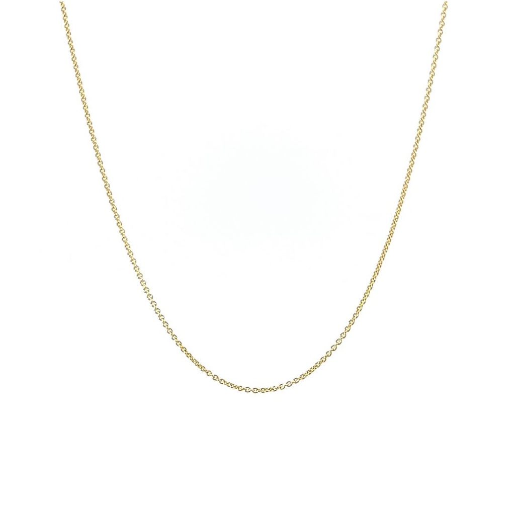 Necklace In 9ct Yellow Gold 45cm