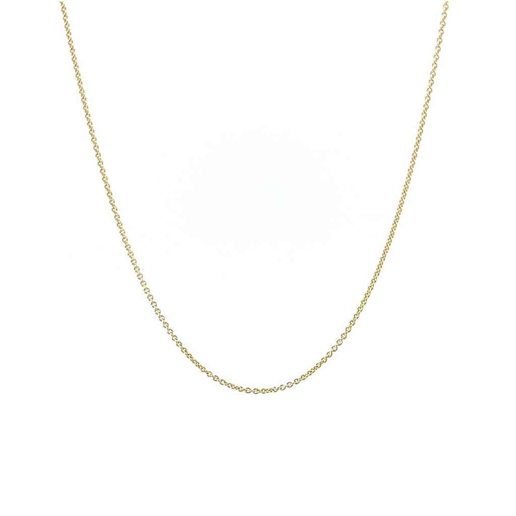 Necklace In 9ct Yellow Gold 45cm