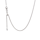 Extender Necklace In 9ct White Gold