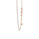 Rose Gold Extender Necklace In 9K 57cm