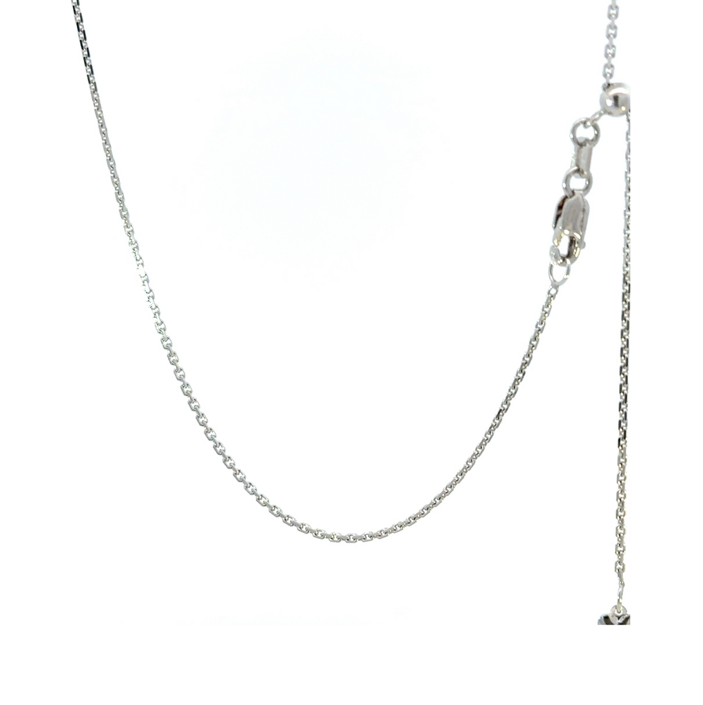 Extender Necklace In 9K White Gold 47cm