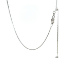 Extender Necklace In 9K White Gold 47cm