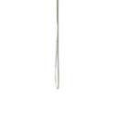 Snake Style Necklace In Sterling Silver 40cm