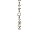 Oval Belchor Chain Silver Necklace