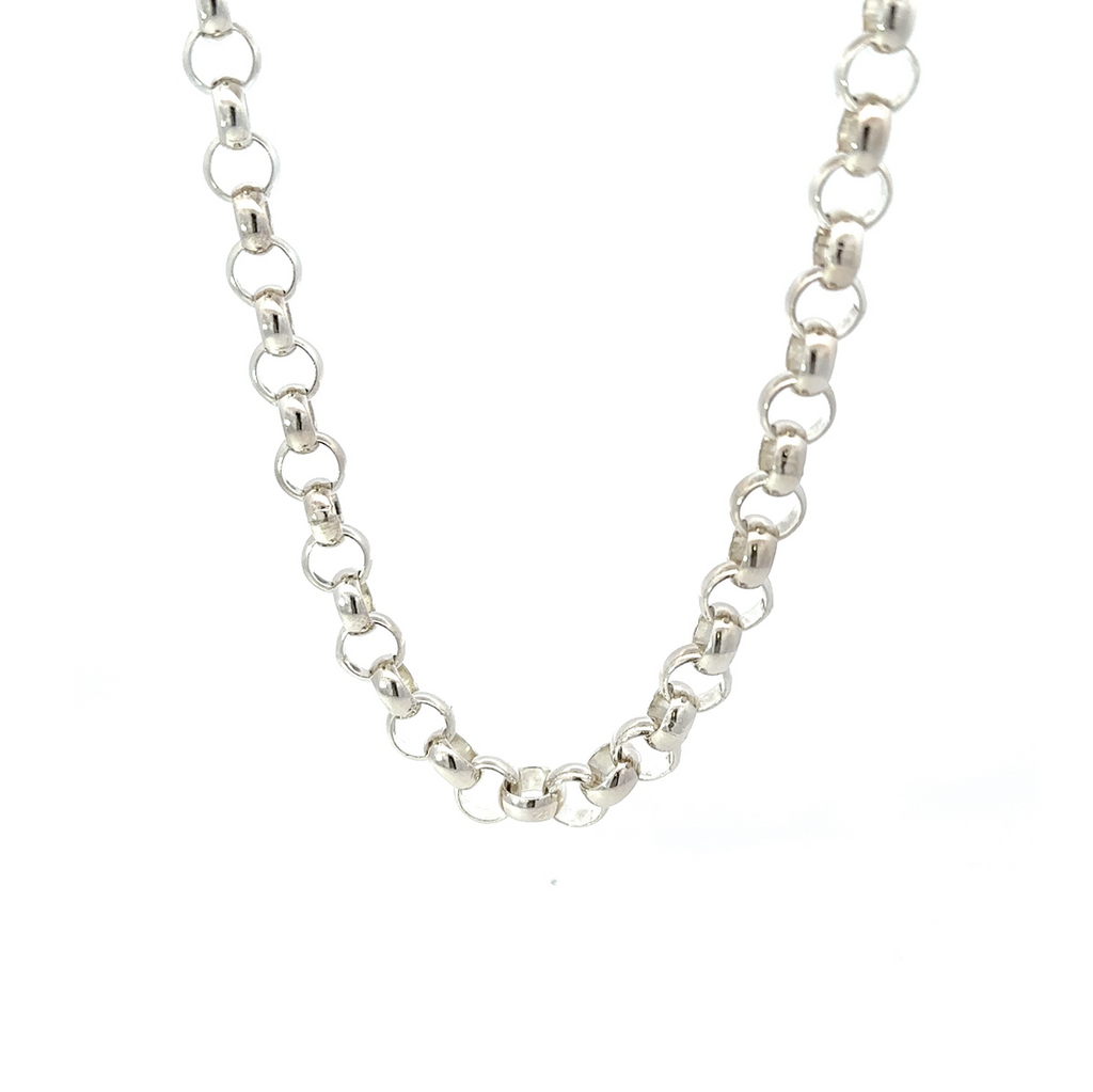 Bold Belchor Necklace In Sterling Silver