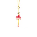 Mini Pas De Deux Pink Ballerina Necklace