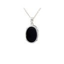Triplet Opal Pendant In Sterling Silver
