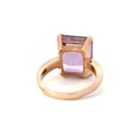 9ct Rose Gold Amethyst Ring
