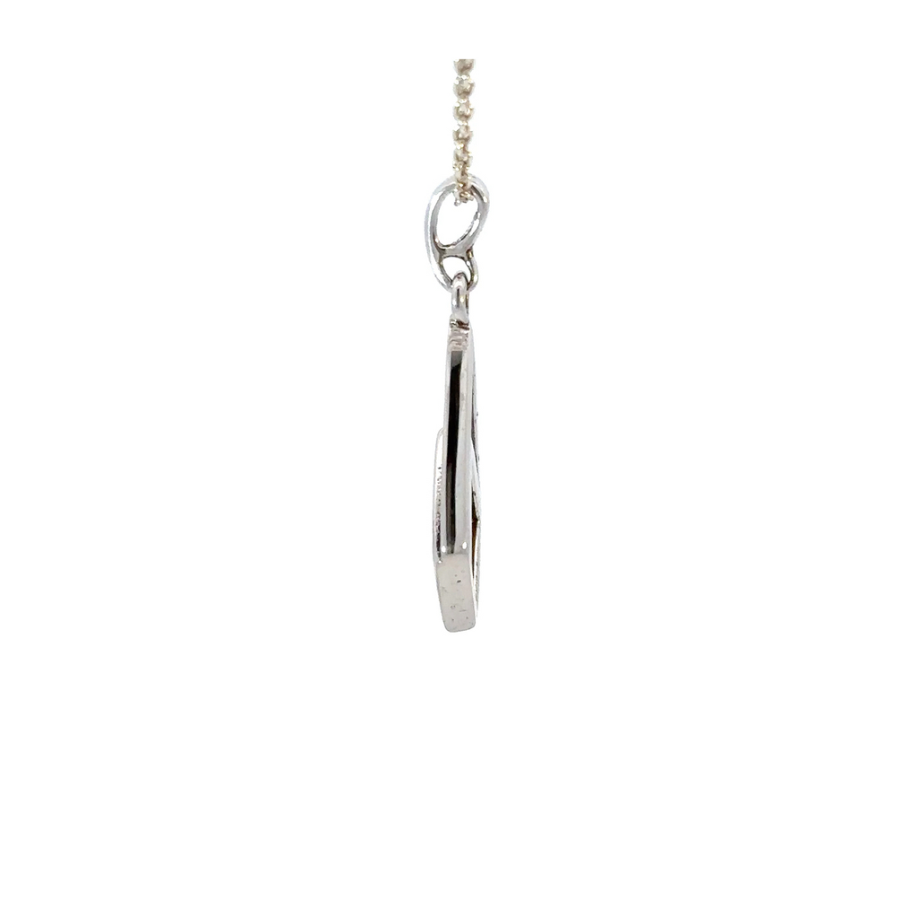 Aussie Doublet Opal Pendant In Sterling silver