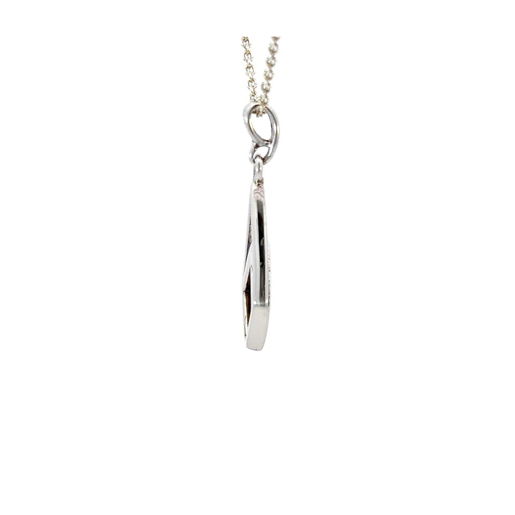 Aussie Doublet Opal Pendant In Sterling silver