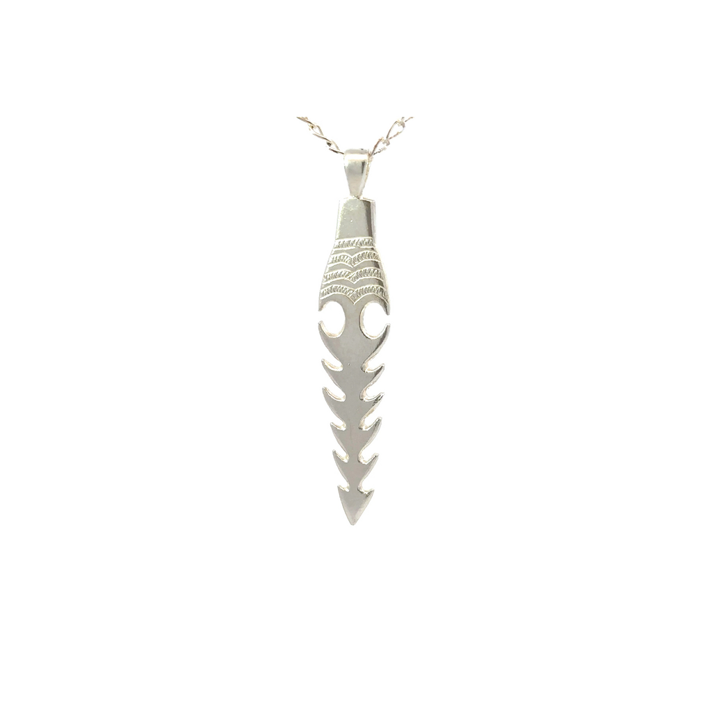 Spearhead Pendant In Sterling Silver