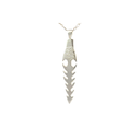 Spearhead Pendant In Sterling Silver