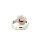 9ct White Gold Pink Tourmaline Ring