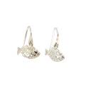 Triggerfish Earrings In Sterling Silver