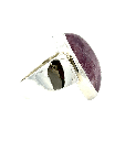 Quartz Gemstone Ring With Striking Inclusions