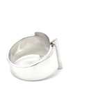 Rectangular Signet Ring In Silver - Large Size