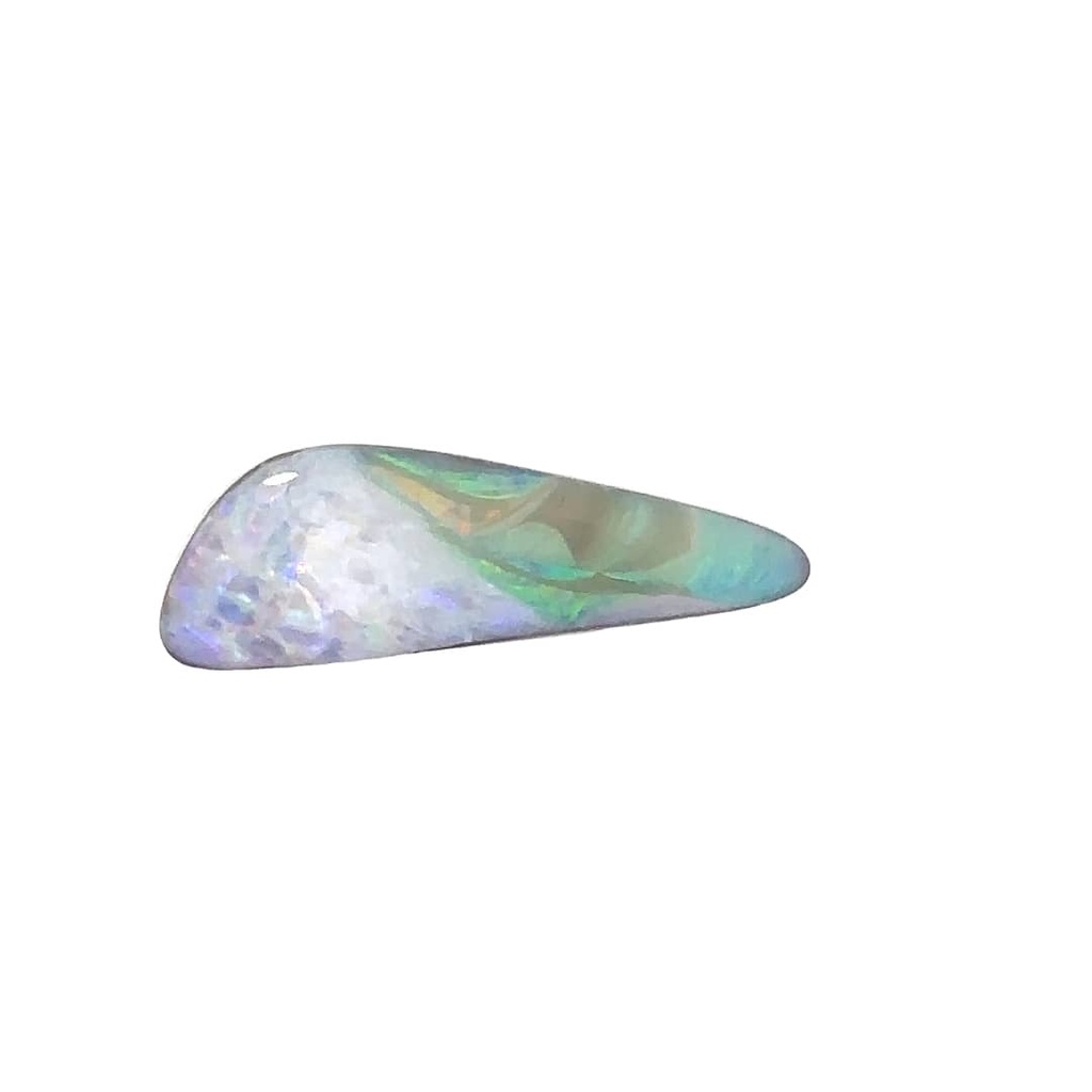 Solid Black Loose Opal 6.06Ct