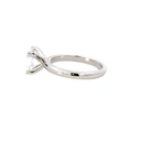 Princess cut Cubic Ring In Sterling Silver