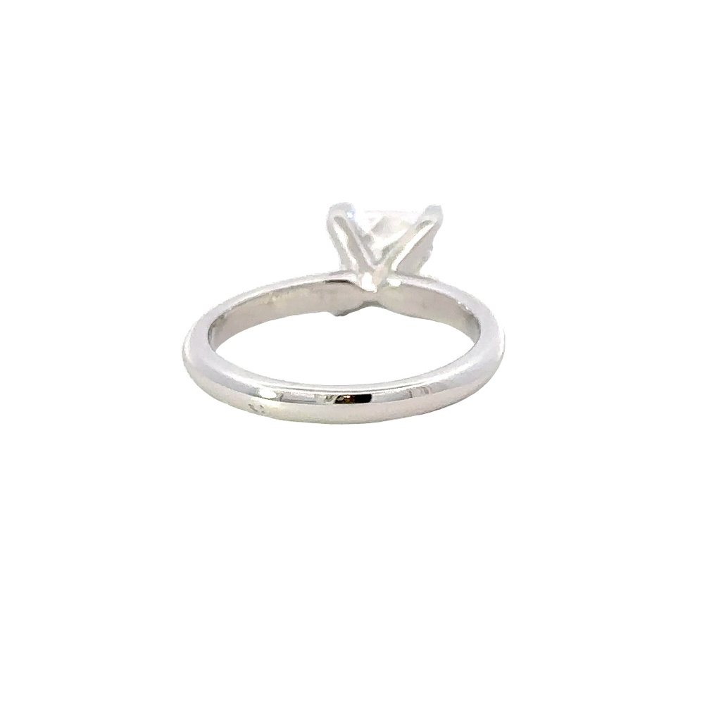 Princess cut Cubic Ring In Sterling Silver