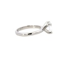 Princess cut Cubic Ring In Sterling Silver