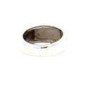 Opal Ring With Green Swirls In Sterling Silver