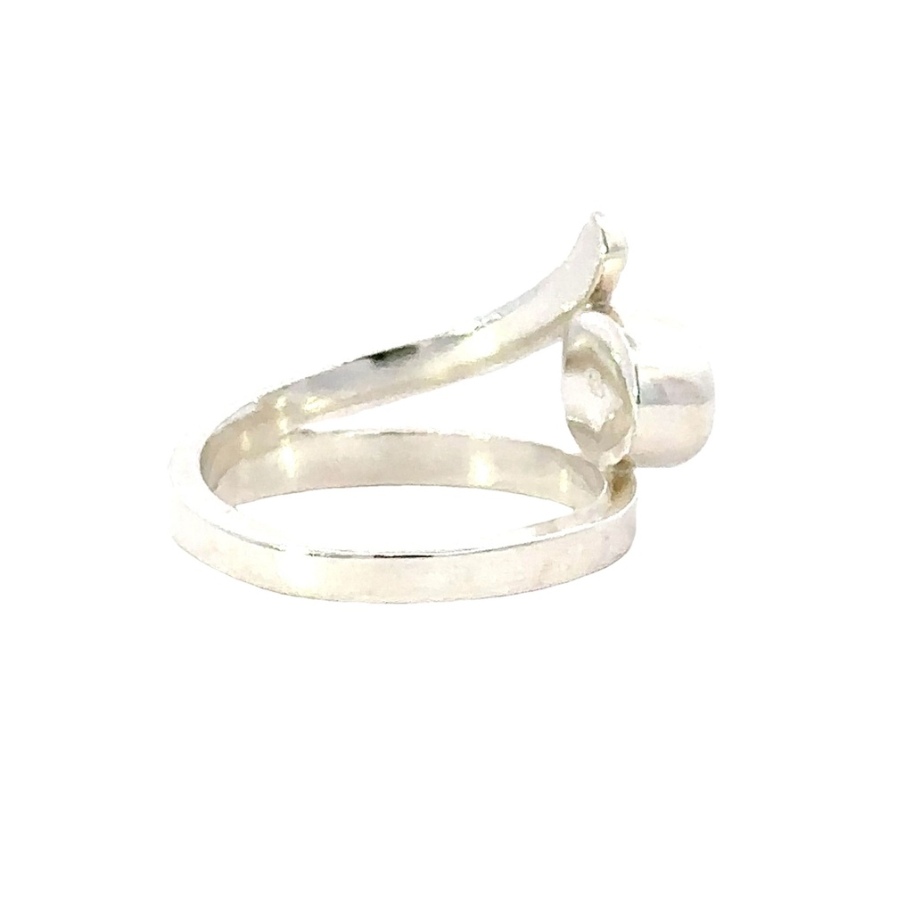 Opal Ring In Sterling Silver